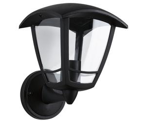 Paulmann Classic Curved applique murale extérieure 1x12 W noir-transparent 94391