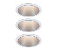 Paulmann Cole Spot Led Argenté-Blanc Lot De 3