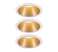 Paulmann Cole Spot Led, Doré-Blanc, Lot De 3