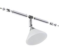 Paulmann Colmar Lampe pour suspension sur câble BT universel GU4 10 W LED chrome, satin