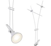Paulmann Comet Lampe pour suspension sur câble BT GU5.3 blanc mat