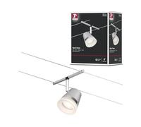 CorDuo Système sur câbles Cone Spot individuel GU5,3 max. 10W 12V Chrome mat#Chrome Chrome mat