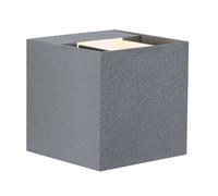Paulmann Cybo Applique Ext. Led, Angulaire, Grise