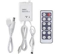 Paulmann Dekobeleuchtung Contrôleur variateur/commutateur Function YourLED 12V DC avec télécommande infrarouge en plastique 70461 blanc blanc G