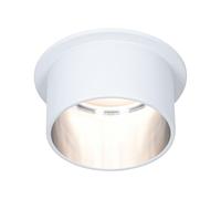 PLM 93384 - Éclairage encastré Gil, 1 x 6 W, 470 lm, 2 2700 K, blanc mat/fer