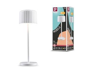 Paulmann Else 94879 Lampe de table solaire LED sans fil IP44 2700 K Blanc USB-C Batterie