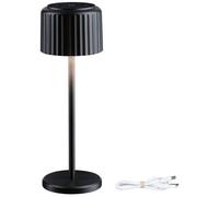 Paulmann Else lampe de table 1x3.7 W noir PL94878