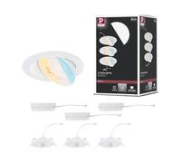 Paulmann Spot encastré Anmus orientable LED WhiteSelect 3x5W gradable blanc