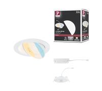 Paulmann ENC Set Aumus orientable 3Stepdim LED 1x750lm 2700-6500K 5W 230V Blanc dépoli 92253