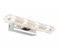 Paulmann 99897 Galeria Bloc de Applique Tableau LED 5 W Chromé/transparent 230 V Métal/acrylique