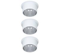 Paulmann Gil plafonnier 3x6 W blanc-fer 93385