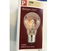 Paulmann Halogène 70W E27 230V DIMMABLE N°: 400.29 DIMMABLE