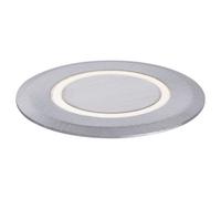 House Encastré de sol LED Blanc chaud IP67 rond 50mm 3000K 2W 20lm 230V 120° Acier inoxydable brossé Acier inoxydable#Matière plastique Acier inoxydable brossé G
