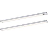 Paulmann Inline Set de base lampe LED pour montage sous un meuble 4 W blanc chaud chrome (mat)