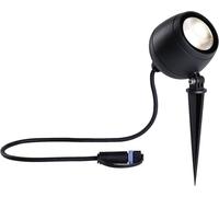 Paulmann 94774 Plug & Shine Projecteur de jardin LED Kikolo IP65 7,2W 460lm gradable 261mm Anthracite plastique/Alu 3000K luminaire d'extérieur