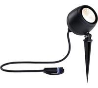 Paulmann 94775 Plug & Shine Projecteur de jardin LED Kikolo IP65 7,2W 460lm gradable 261mm Anthracite plastique/alu 3000K luminaire d'extérieur