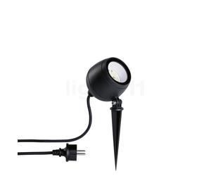 Paulmann Kikolo Spot LED avec piquet à enterrer noir Ce luminaire comporte des modules à LED prémontés de classes énergétiques A A