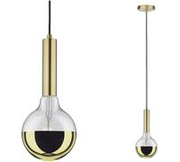 Paulmann Kine 79756 Luminaire à suspendre LED E27 laiton (brossé)