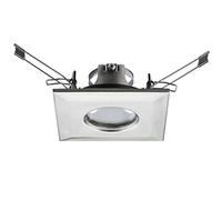 PAULMANN - Kit 3 Spots encastrés Profi Line IP 65 Quadro - 3xGU5,3 35W inclus -12V - Acier brossé