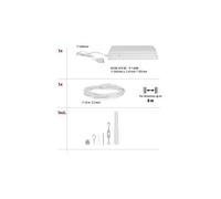 Paulmann - Kit De Base Wire System Courant Continu Blanc - Blanc