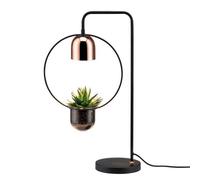 Paulmann Lampe À Poser Fanja Avec Pot De Fleur noir, cuivre