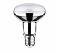 Paulmann 29053 Standard 230V Réflecteur LED R80 230V 6,5W 500lm 80mm Argent Verre 2700K - Blanc chaud E27