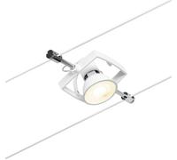 Paulmann 94433 CorDuo Système de Câbles Spot Mac II DC Individuel 10 watts max, Éclairage Extensible Chrome Mat Matière Plastique GU5,3 Système de Câbles sans Ampoules
