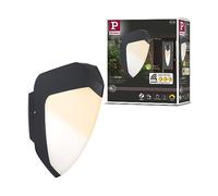 Paulmann LED Applique extérieure Smart Home Zigbee 3.0 Ikosea respectueux des insectes IP44 50x203 mm Tunable Warm 4,4W 350lm 230V anthracite matière plastique 94516