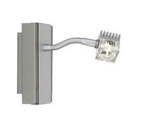 Paulmann LED Applique Geo Chromé Mat 3W Blanc Neutre 4000K Flexible Interrupteur