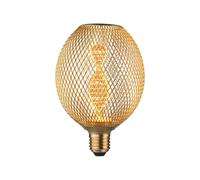 Paulmann LED Métallique Glow Helix Globe Laiton 3,5W = 14W E27 Extra Chaude