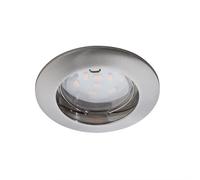 Paulmann LED Spot Encastré Fer Brossé IP44 7W Module Blanc Chaud 2700K Dimmable
