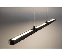 Luminaire en suspension LED Smart Home Zigbee 3.0 Lento Tunable White 2100lm 41,5W Noir mat gradable Noir mat G