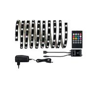 Paulmann Ruban LED YourLED Strip 3 m RGB 40 LEDs/m 17,8W 18VA Noir changement géré par la musique