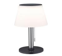 Paulmann Lampe de table solaire Lillesol 94309 0,8 W blanc chaud acier inoxydable