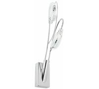 Paulmann Living Pineto Applique 2x20W G4 Chrome / Transparent 230/12V 60VA Métal