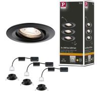 Paulmann Luminaire LED encastré Nova Mini Plus Set de base orientable
