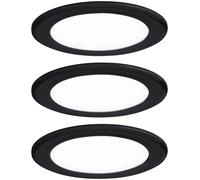 Paulmann Luminaire pour armoire LED LED 2.5 W blanc neutre noir (mat)