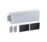 Paulmann LumiTiles 78408 Couvercle de profilé haut 8 cm Gris Télé Protection contre les éclaboussures Plastique Système d'éclairage