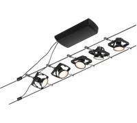 Paulmann Mac système de câbles 5x10 W noir-chrome 94434