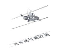 Paulmann Système d'éclairage sur câble MacII 94152 GU5.3 70 W LED chrome mat