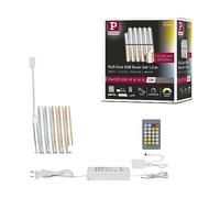 Paulmann MaxLED 1000 full-line COB kit de base 1,5 m TunW | Tunable White de 2 700 K à 6 500 K, 15,5 W, autocollant, avec controleur, IP20