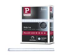 Paulmann MaxLED 1000 Stripe 1 m DL IP44 6 500 K 12 W argent | TEMPÉRATURE DE COULEUR EN K - 6 500 : la lumière blanche de lumière du jour favorise la concentration