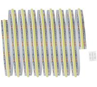 Paulmann 71112 MaxLED 500 Strip Full-Line COB 2,5m 13W 600lm/m 640LEDs/m Tunable White Bande LED Extensible, Matière Plastique, 13 W, Argent