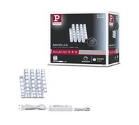 Paulmann MaxLED 500 Kit de base 1,5 m Daylight IP44 Argent | KIT COMPLET - Kit complet prêt à l'emploi comprenant des rubans LED et un bloc d'alimentation