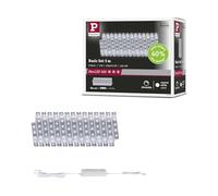 Paulmann MaxLED 500 Kit de base 5 m 4 000 K argent | Ruban LED 5 m, dimmable, blanc neutre 4 000 K, autocollante, avec transformateur