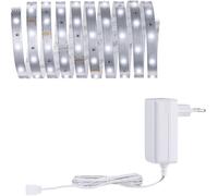 Paulmann 79856 LED MaxLED 250 kit de Base 3 m lumiÃšre du Jour IP20 INCL 1x24 Watts Strip Bande Lumineuse 6500 K, MatiÃšre Plastique, 12 W, Argent, Cavalier