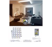 Paulmann MaxLED Tunable White 70623 Ruban LED (Base) avec connecteur mâle 24 V 1.5 m blanc chaud, b