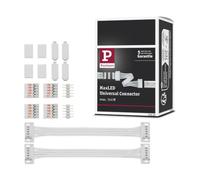 Paulmann MaxLED Universal Connector, lot de 2, blanc | CONNECTEUR - Comprend un connecteur à 5 pins pour connecter facilement les strips LED (YourLED)