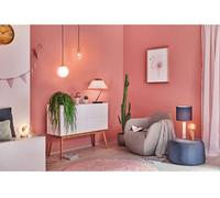 Suspension Neordic Menja Blanc Et Laiton Bross? L.25 X H.110 Cm Blanc