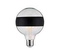 Paulmann Ampoule LED à filament 28682 G125 6 W 2700 K Intensité variable E27 Noir mat